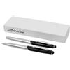 Set Penne Avenue Geneva: Sfera e Roller con Stylus Cromato, Nero Personalizzate o neutre