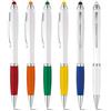 Penna a sfera Sans touch screen con clip metallo antiscivolo Personalizzate o neutre
