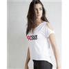 SF T-shirt da donna con coda a goccia Classic Fit Personalizzate o neutre