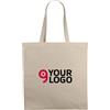 Shopper Odessa in cotone OEKO-Tex naturale, resistente 10 kg Personalizzate o neutre