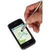 SMART TOUCH Penna Blu Acciaio Inox, Apertura a Giro, 13,8 cm Personalizzate o neutre