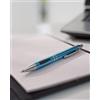 Penna a scatto Lucerne in alluminio nera, 14,2cm, grip gommato Personalizzate o neutre