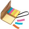 Memobox Stick Me blocco adesivi colorati riciclato 10,5x6,8 cm Personalizzate o neutre