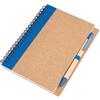 Quaderno Recycle L ad anelli in carta riciclata con penna nera Personalizzate o neutre