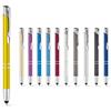 BETA TOUCH Penna in alluminio con punta touch, 60g, argento Personalizzate o neutre
