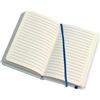 Quaderno Author A6 copertina colorata, 80 pagine a righe, elastico Personalizzate o neutre