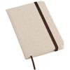 Quaderno Writer A6 righe, copertina canvas, elastico e segnalibro Personalizzate o neutre