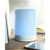 TATCHI Speaker Bluetooth 3W con Lampada Touch, Gancio, Bianco Personalizzate o neutre