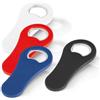 Apribottiglie Malte con Calamita, Plastica Bianca, 22g, 5x10,5cm Personalizzate o neutre