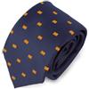 Cravatta Catalogna in microfibra 8.4x155cm | Bandiera vivace Personalizzate o neutre