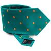 Cravatta Uomo Verde in Microfibra 8.4x155cm | Personalizzate o neutre