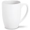 Tazza in ceramica bianca 350 ml con scatola, stile moderno Personalizzate o neutre