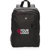 Zaino Swiss Peak 17" nero, porta PC, poliestere 600D resistente Personalizzate o neutre