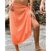 GP Italia Pareo mare lungo Oeko-Tex in poliestere Made in Italy 75x146 cm Personalizzate o neutre