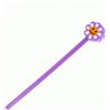 Matita Flower in legno Naturale 18,5cm con gomma fiore colorata Personalizzate o neutre