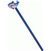 Matita in legno Blu Squalo 19cm con gomma Personalizzate o neutre
