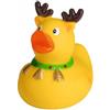 Squeaky Duck X-Mas Moose in PVC Sicuro- 8cm Personalizzate o neutre