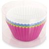 Set stampi dolci Magdalena silicone 4 colori Gourmè 3.5x7cm Personalizzate o neutre