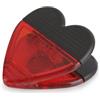 Stilnovo Clip Fermacarte Magnetica Cuore Rosso in Metallo Personalizzate o neutre