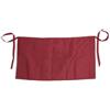 TABLIER Grembiule medio bordeaux 100% cotone 82x44 cm Personalizzate o neutre