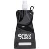 Borraccia pieghevole 420 ml BPA Free con moschettone impermeabile Personalizzate o neutre