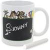 Tazza lavagna in ceramica 300ml Party con gesso incluso BeHappy Personalizzate o neutre