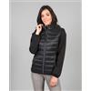 JRC Lovanio Lady Giubbino impermeabile nylon softshell piuma nero Personalizzate o neutre