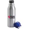 Carlton Borraccia Alluminio 600ml BPA Free con Tappo Silicone Personalizzate o neutre