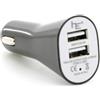 Caricatore auto doppia USB NERUO 2100 mA plastica 23g Personalizzate o neutre