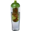 H2O Active Borraccia da 700 ml coperchio a cupola e infusore Personalizzate o neutre