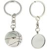 Portachiavi Alluminio Basket Silver con Astuccio | Personalizzate o neutre