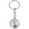 Portachiavi Golf in Alluminio con Astuccio, 3,1 cm, Argento Personalizzate o neutre