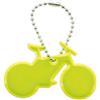 Portachiavi riflettente galleggiante giallo PVC Vistec 6,3x4,6 cm Personalizzate o neutre