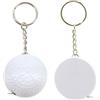Portachiavi Golf bianco con metro flessibile 1m plastica Personalizzate o neutre