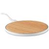 TISPAD Caricatore Wireless Bamboo ABS 5W Ø10cm per iPhone e Android Personalizzate o neutre