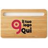 KERALA Caricatore Wireless Bamboo 6000mAh Multiporta USB Type-C Personalizzate o neutre