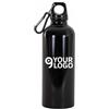 Borraccia Alluminio 750 ml con Moschettone Leggera Personalizzate o neutre