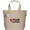 Shopper cotone organico 120g 32x24x10cm manici lunghi BioBag Personalizzate o neutre