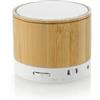 Cassa Bluetooth Kaltun in bambù 3W con radio FM e microSD Personalizzate o neutre
