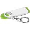 Portachiavi in plastica gettone e 2 luci LED Personalizzate o neutre