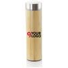 Thermos Moltex 500ml Bambù e Acciaio Inox, Tappo Sicurezza Personalizzate o neutre
