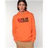 Stanley & Stella Felpa Stanley/Stella Cruiser Unisex, cotone bio, cappuccio, Medium Fit Personalizzate o neutre