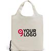 Borsa pieghevole Orleans in cotone 100%, naturale 37x40 cm Personalizzate o neutre