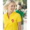 Clique Polo Donna Slim Fit 100% Cotone, 190g, Quattro Bottoni Personalizzate o neutre