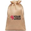 Sacca grande in juta naturale OEKO-TEX® 30x47 cm Personalizzate o neutre