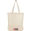 Shopper rete cotone Bio 12L 10kg manici lunghi, 100% Cotone Verde Personalizzate o neutre