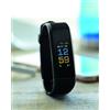 MUEVE WATCH Bracciale Salute 4.0 in TPU Nero, Batteria 90mAh Personalizzate o neutre