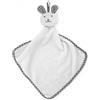 HUG ME Asciugamano Coniglio in Velluto 31x37cm Bianco Bimbo Personalizzate o neutre