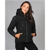 JRC Cervinia Lady: Giubbotto Softshell Donna Impermeabile Nero 3 Strati Personalizzate o neutre