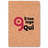 NOTECORK Quaderno A5 in sughero, 192 pagine riciclate, 14.5x21cm Personalizzate o neutre